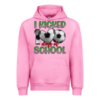 Fuchsia Pink i kicked 100 days of school Urban Hoodie - Artiststas
