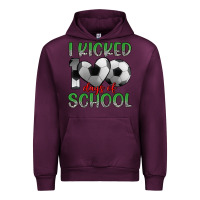 Mauve Wine i kicked 100 days of school Urban Hoodie - Artiststas