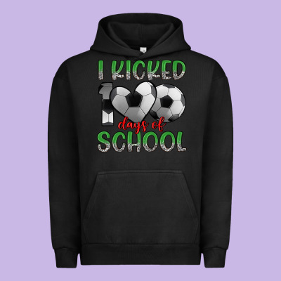 I Kicked 100 Days Of School Urban Hoodie Designed By Artiststas