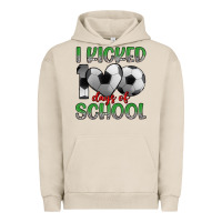 Pigment French Oak i kicked 100 days of school Urban Hoodie - Artiststas