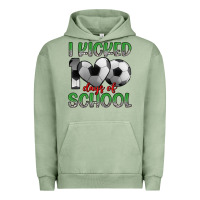 Pigment Oil Green i kicked 100 days of school Urban Hoodie - Artiststas