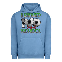 Pigment Pebble Blue i kicked 100 days of school Urban Hoodie - Artiststas
