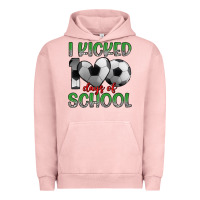 Pigment Salmon i kicked 100 days of school Urban Hoodie - Artiststas
