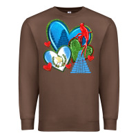 Chestnut guatemala hearts Premium Sweatshirt - texasbilliewilder