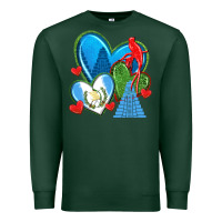 Sports Green guatemala hearts Premium Sweatshirt - texasbilliewilder