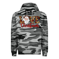 Slate Camo Love Christmas Santa Premium Hoodie - JahusDesignShop