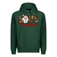 Sports Green Love Christmas Santa Premium Hoodie - JahusDesignShop