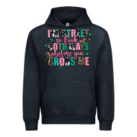 Navy floral i am street so look both ways before you cr Urban Hoodie - AdoDesignShop