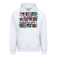 White floral i am street so look both ways before you cr Urban Hoodie - AdoDesignShop