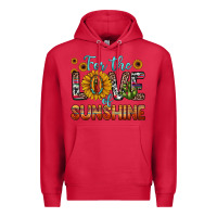Cardinal for the love of sunshine sunflower our lady of guadalupe Premium Hoodie - JahusDesignShop