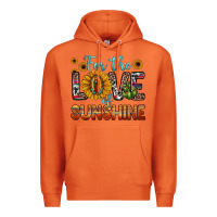 Carrot for the love of sunshine sunflower our lady of guadalupe Premium Hoodie - JahusDesignShop