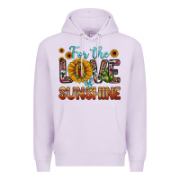 Lilac for the love of sunshine sunflower our lady of guadalupe Premium Hoodie - JahusDesignShop
