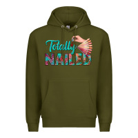 Army Green totally nailed bbs Premium Hoodie - BundleAndBundleShop