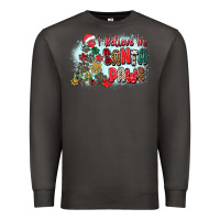 Smoke i believe in santa paws Premium Sweatshirt - Zillion Design Studio