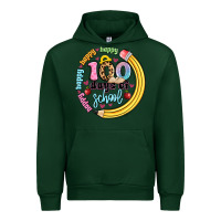 Forest Green happy 100 days of school Urban Hoodie - Artiststas
