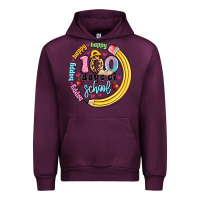 Mauve Wine happy 100 days of school Urban Hoodie - Artiststas