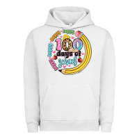 Pigment Lunar Rock happy 100 days of school Urban Hoodie - Artiststas