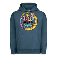 Pigment Midnight Navy happy 100 days of school Urban Hoodie - Artiststas