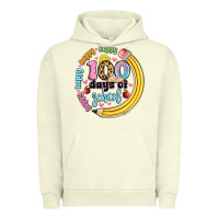 Pigment Pistachio happy 100 days of school Urban Hoodie - Artiststas