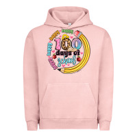 Pigment Salmon happy 100 days of school Urban Hoodie - Artiststas