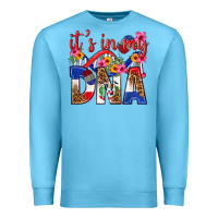 Ocean Blue its in my dna dominican republic Premium Sweatshirt - texasbilliewilder