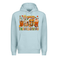 Blue Mist western happy thanksgiving bbs Premium Hoodie - BundleAndBundleShop