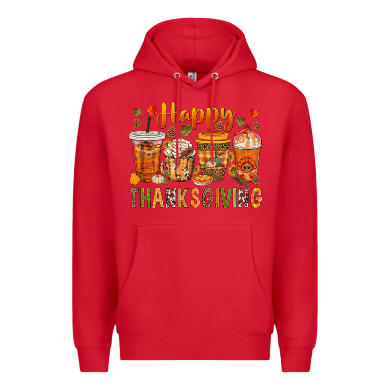 Western Happy Thanksgiving Bbs Premium Hoodie by BundleAndBundleShop | Teevron