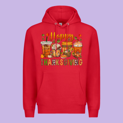 Western Happy Thanksgiving Bbs Premium Hoodie Designed By Bundleandbundleshop