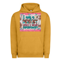 Pigment Peanut Butter i am a dentist what's your superpower Urban Hoodie - JahusDesignShop