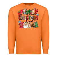 Carrot family christmas crew 2024 Premium Sweatshirt - Zillion Design Studio