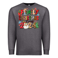 Charcoal Heather family christmas crew 2024 Premium Sweatshirt - Zillion Design Studio