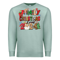 Family Christmas Crew 2024 Premium Sweatshirt | Teevron