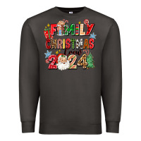 Smoke family christmas crew 2024 Premium Sweatshirt - Zillion Design Studio