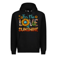 Black for the love of sunshine Premium Hoodie - JahusDesignShop
