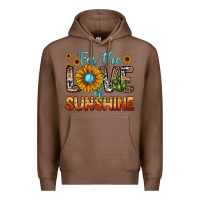 Chestnut for the love of sunshine Premium Hoodie - JahusDesignShop