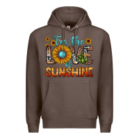 Coffee for the love of sunshine Premium Hoodie - JahusDesignShop