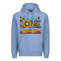 Colony Blue for the love of sunshine Premium Hoodie - JahusDesignShop