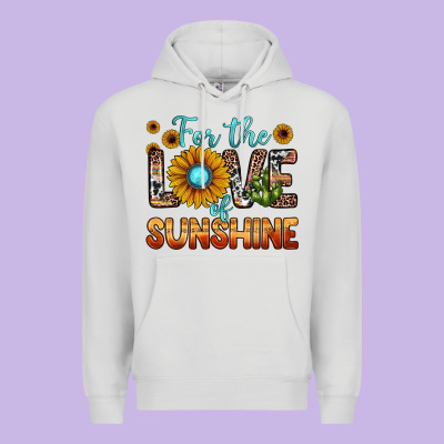 For The Love Of Sunshine Premium Hoodie Designed By Jahusdesignshop