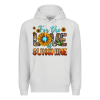 Dove Grey for the love of sunshine Premium Hoodie - JahusDesignShop