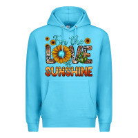 Ocean Blue for the love of sunshine Premium Hoodie - JahusDesignShop