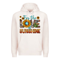 Pale Pink for the love of sunshine Premium Hoodie - JahusDesignShop