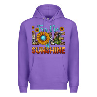 Purple for the love of sunshine Premium Hoodie - JahusDesignShop