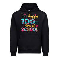Black happy 100th days of school cat Urban Hoodie - Artiststas