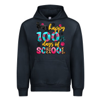 Navy happy 100th days of school cat Urban Hoodie - Artiststas