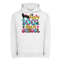 Pigment Lunar Rock happy 100th days of school cat Urban Hoodie - Artiststas