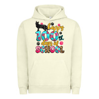 Pigment Pistachio happy 100th days of school cat Urban Hoodie - Artiststas