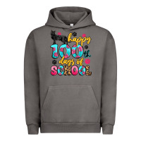 Pigment Tornado happy 100th days of school cat Urban Hoodie - Artiststas