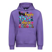 Tulip happy 100th days of school cat Urban Hoodie - Artiststas