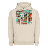 Pigment French Oak coffee Urban Hoodie - AdoDesignShop