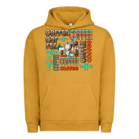 Pigment Peanut Butter coffee Urban Hoodie - AdoDesignShop